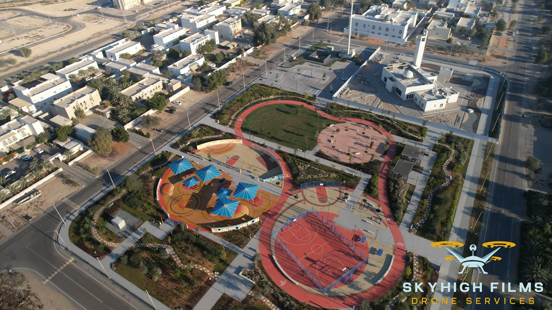 SAMHA PARK DRONE SHOOT - ABU DHABI UAE